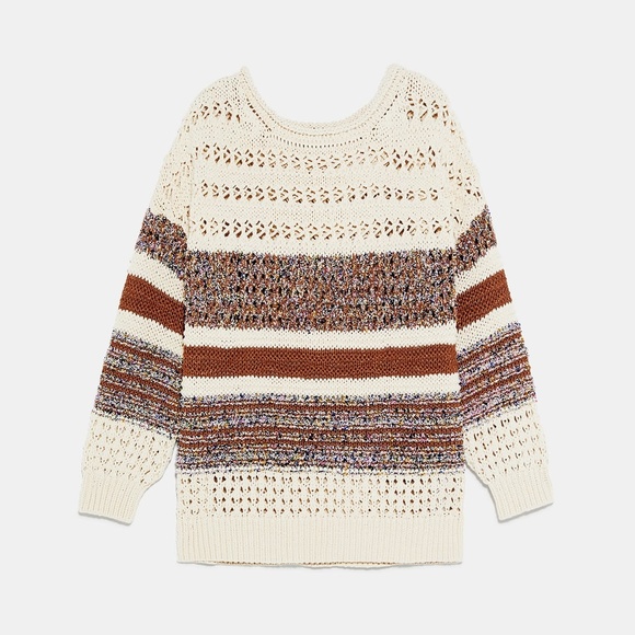 Zara oversized contrast sweater - Picture 8 of 8